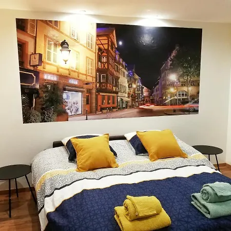 Lucky Place - Parking - Centre - Balcon アパート コルマール