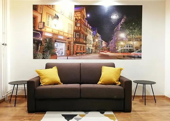 Lucky Place - Parking - Centre - Balcon コルマール